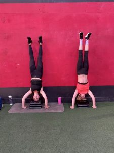 gymnastics hour handstand kopstand practice